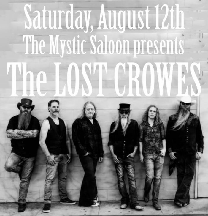 The Lost Crowes Return to Avery at Howard’s Mystic Saloon!!