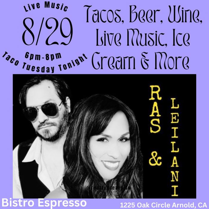The Bistro Espresso Summer Concert Series!  Live Music at Taco Tuesdays & Peddlers Fair Saturdays!