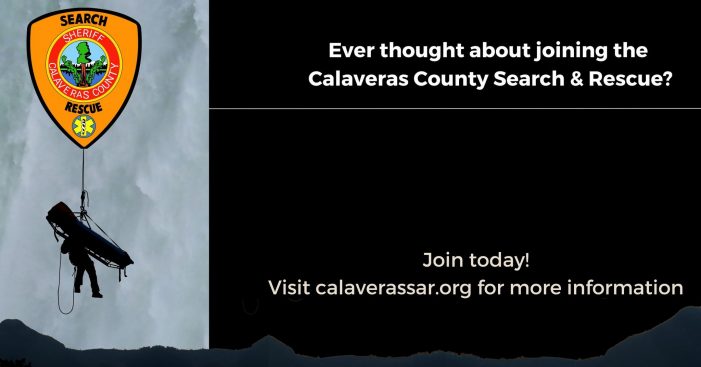 Ever Thought About Joining Calaveras Search & Rescue?