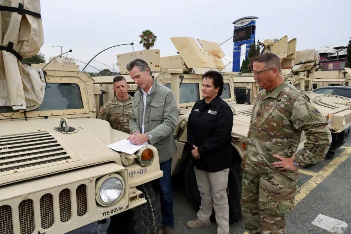 Governor Gavin Newsom Proclaims State of Emergency as Hurricane Hilary Invades California