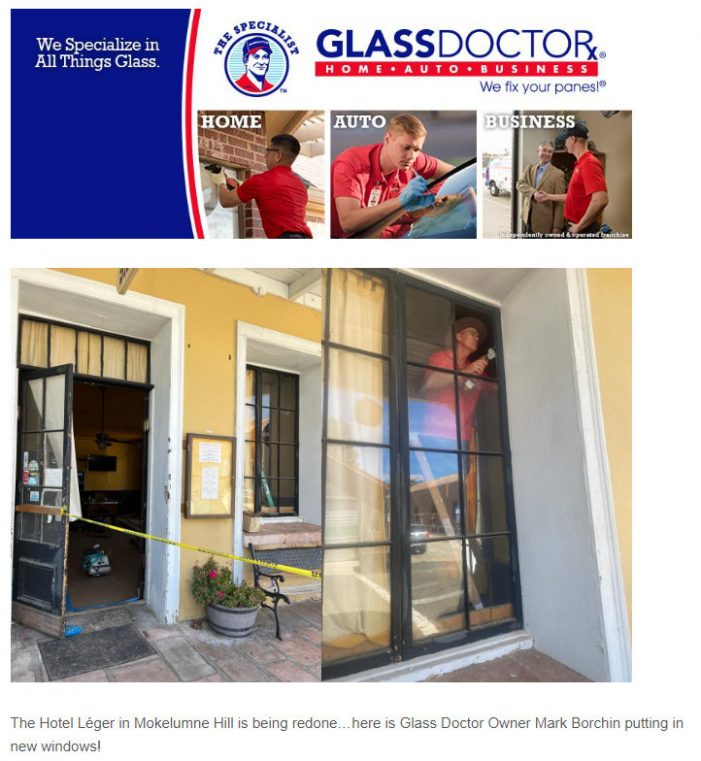Auto, Home + Business Glass Repair and Replacement by Glass Doctor of the Gold Country