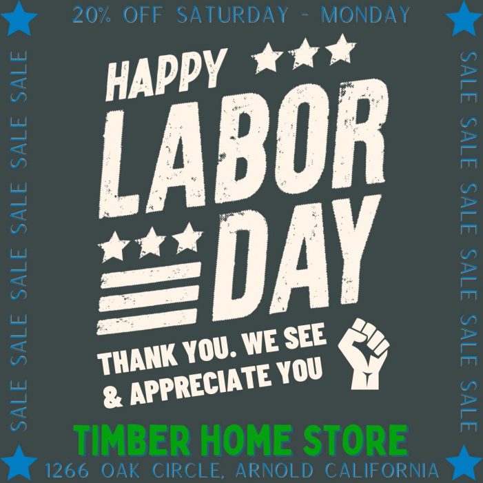 The Timber Home Store Has Everything for Your Cabin , Adventures with Harry & Labor Day 2.0 Discounts