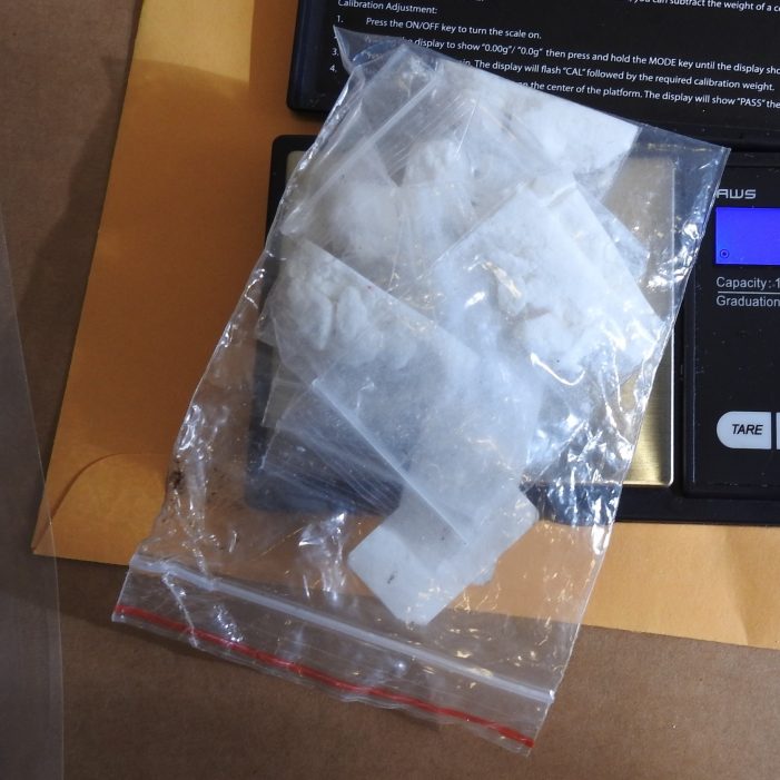 Fentanyl and Methamphetamine Seized By Calaveras Sheriff’s Dept.