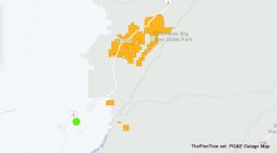 2,522 PG&E Customers Without Power in Arnold Area