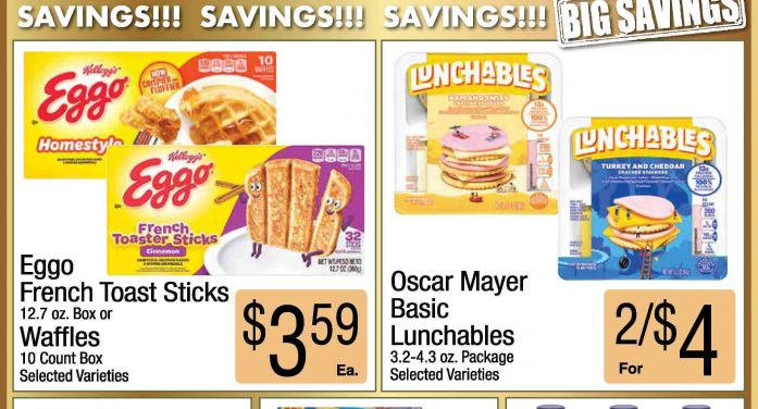 Sender’s Market Weekly Ad & Grocery Specials Through October 3! Shop Local & Save!!