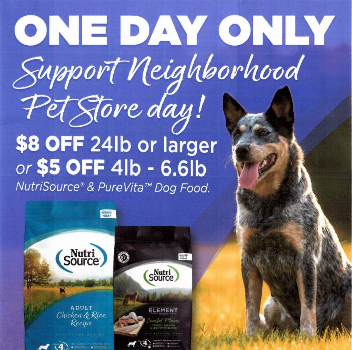 Spence Ranch Has Savings for You This Saturday for Neighborhood Pet Store Day!!