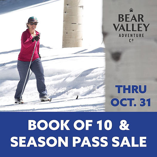 Final Day to Save on Season & Trail Passes at Bear Valley Adventure Company