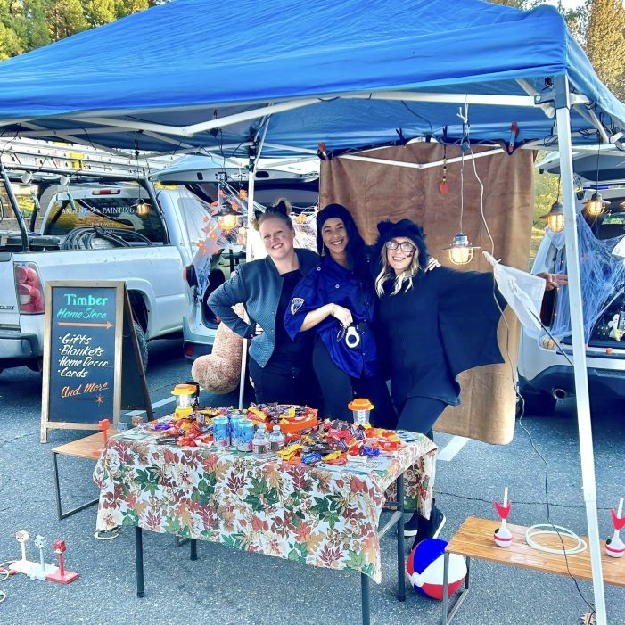 The Timber Home Team & Harry & Barry Had a Great Time at GABA’s Trunk or Treat!