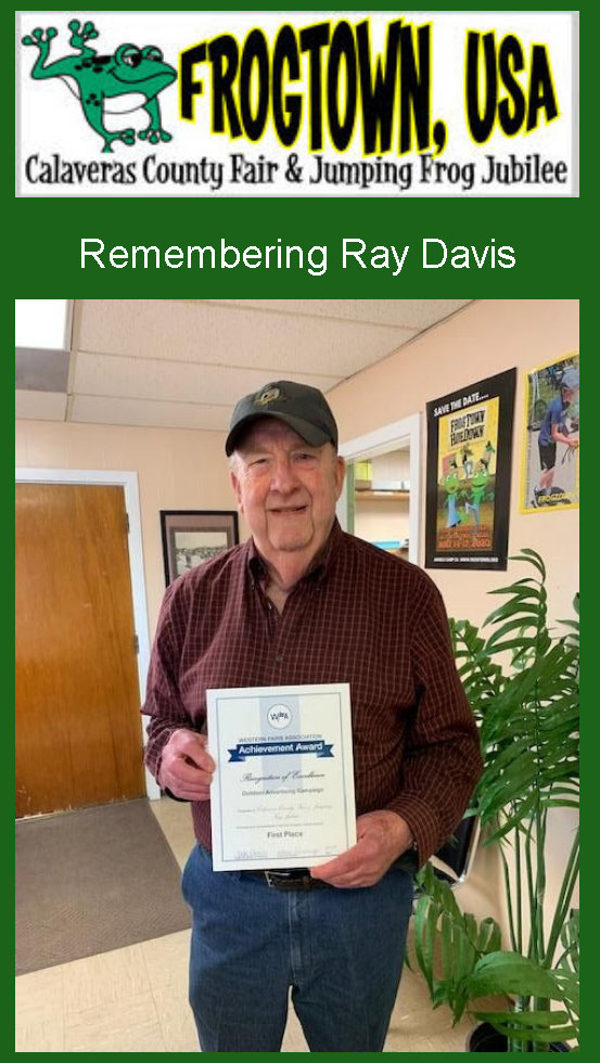 Calaveras County Fair Mourns Passing of Ray Davis