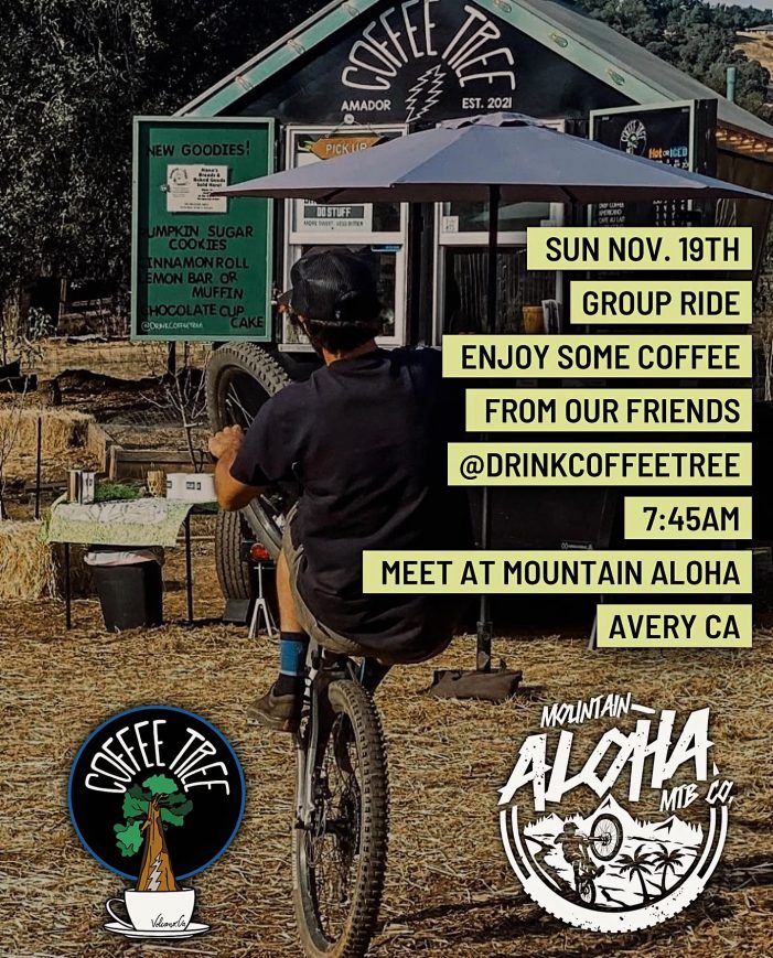 Join Mtn. Aloha for a Group Ride & Coffee on Nov. 19th!