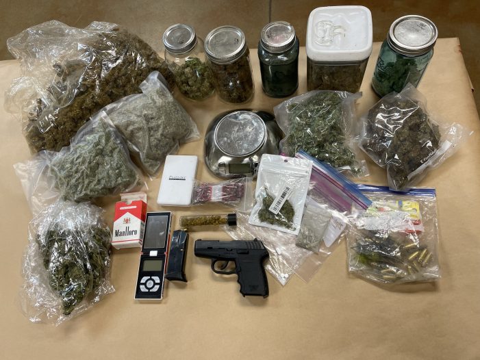 Manteca Man Arrested on Drug & Weapons Charges