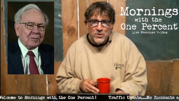 Mornings with the One Percent™ Live Weekday Mornings!  This Morning’s Replay is Below.