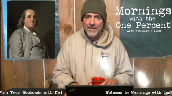 Mornings with the One Percent™ Live Weekdays This Morning’s Show Replay is Below!