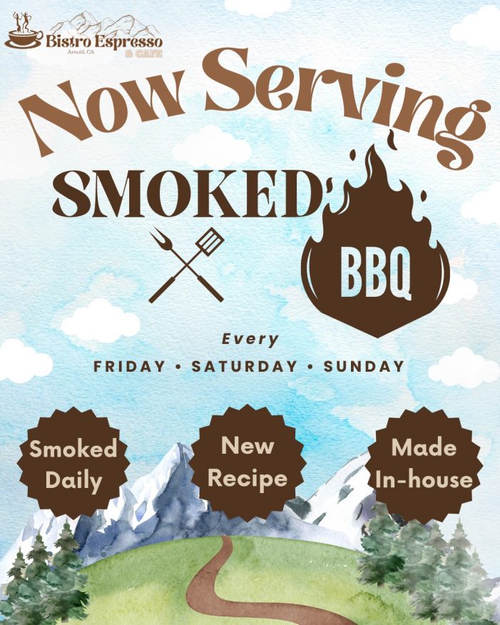 Smoked BBQ Every Weekend at Bistro Espresso