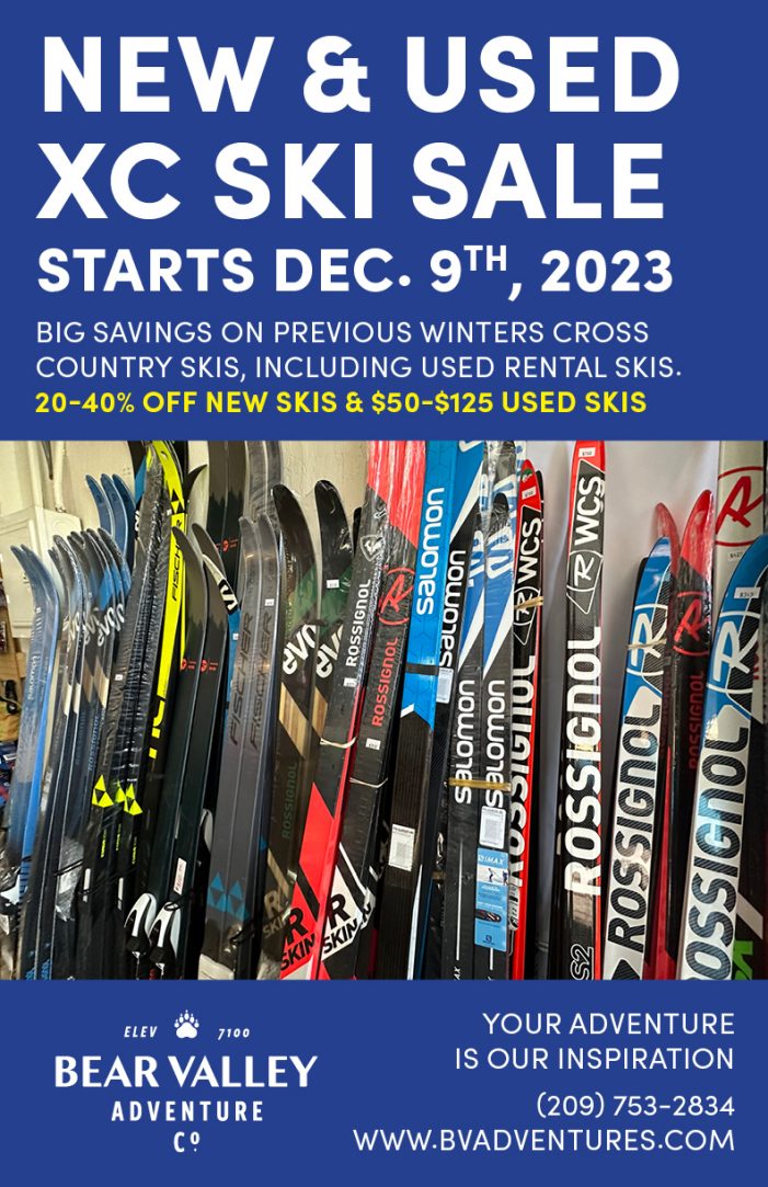 Huge Ski Sale Going on Now at Bear Valley Adventure Company!