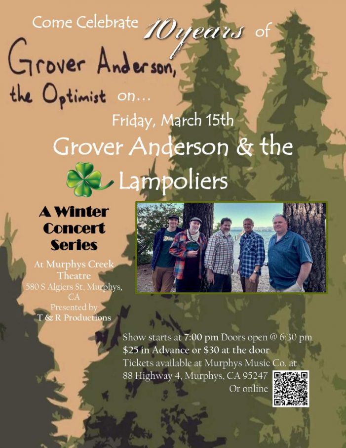 A Winter Concert Series with Grover Anderson & the Lampoliers