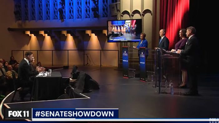 The Showdown Debate for U.S. Senate.  Adam Schiff, Katie Porter, Barbara Lee & Steve Garvey