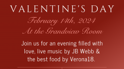 Get Your Tickets Now for Valentine’s at Verona18!