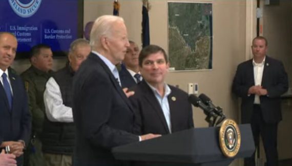 President Biden Delivered Remarks at the Border