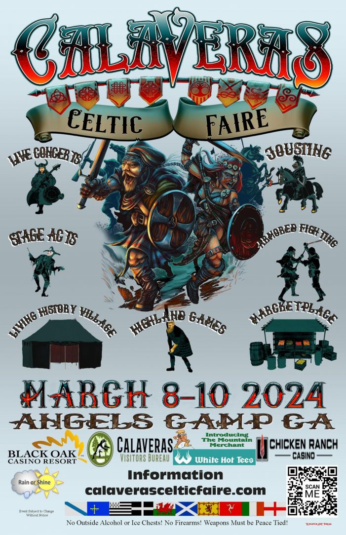 The 38th Annual Celtic Fair is March 8-10!