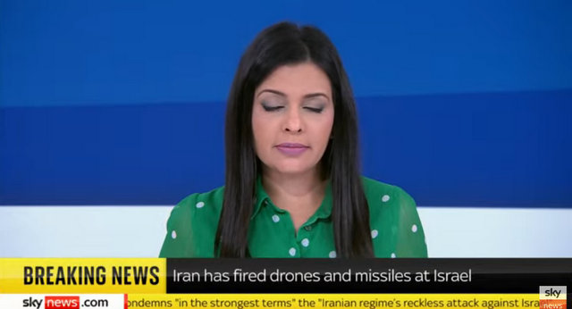 Ongoing Coverage of Iran’s Attack on Israel from Sky News