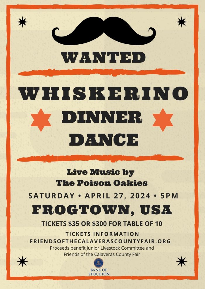 Annual Whiskerino Dinner Dance featuring The Poison Oakies.