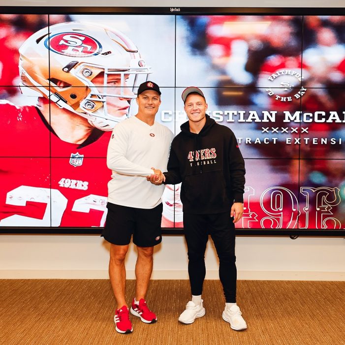 McCaffrey Signs Two Year Contract Extension with 49ers!