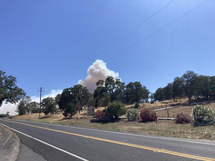 Traffic & Fire Update…(Updated)…Aero Fire Now Over 900 Acres & Evacuation Warnings, Hwy 4 Closed from Town Square to Pool Station)