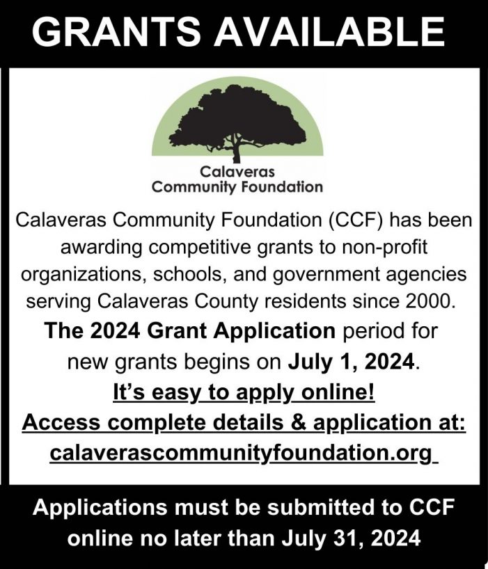 Calaveras Community Foundation Awards Community Grants for 2024
