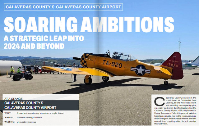 Maury Rasmussen Field Featured in National Aviation Magazine