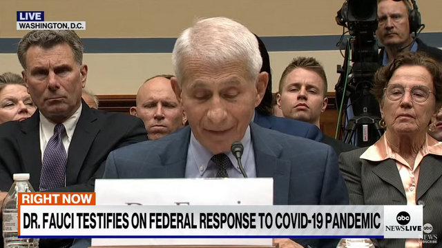 Dr. Fauci Testified on Federal Response to COVID-19 Pandemic