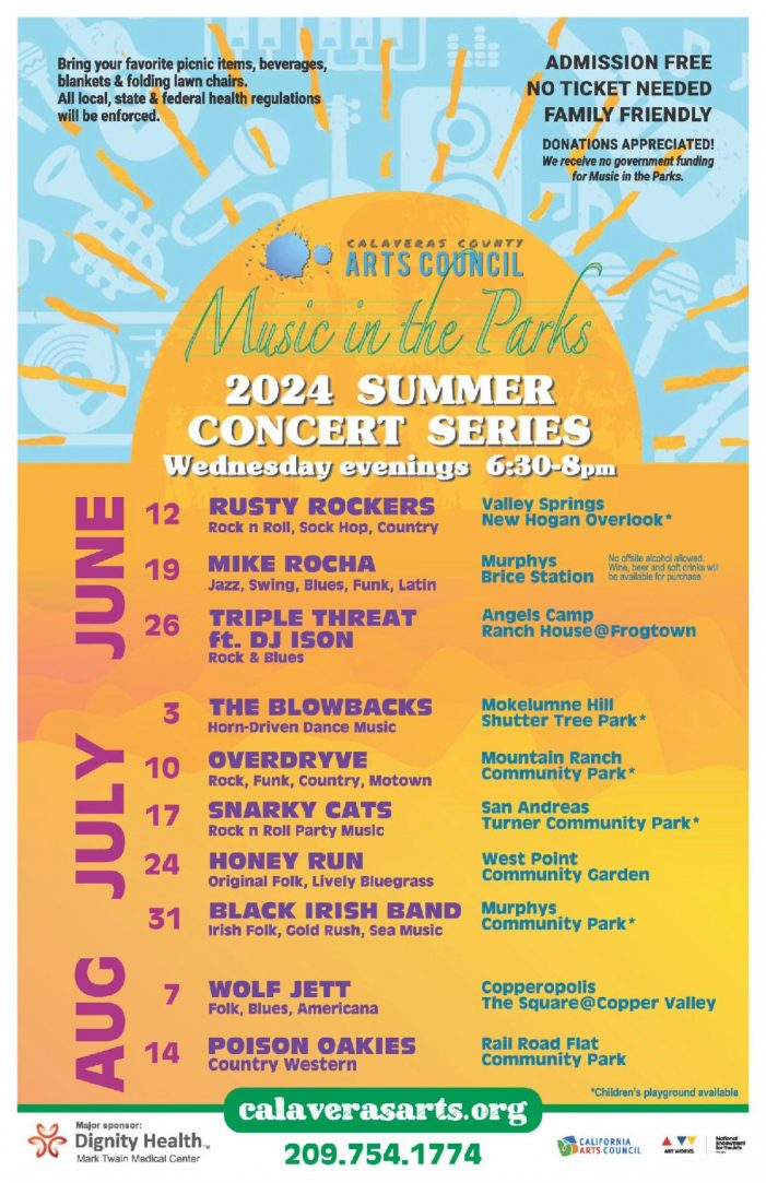 Music in the Parks 2024