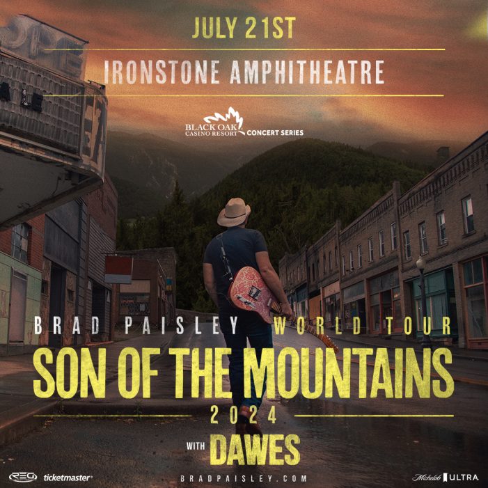 Brad Paisley & Special Guest Dawes at Ironstone Amphitheatre