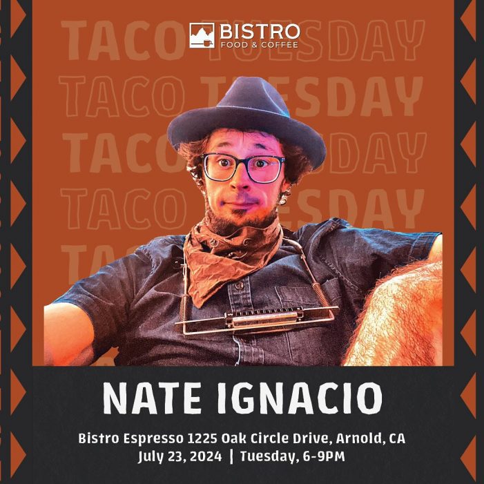 Taco Tuesday Featuring Nate Ignacio at The Bistro