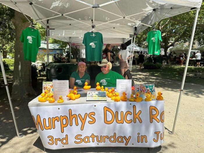 Murphys Homecoming & Duck Races in Murphys Community Park hosted by the Murphys Community Club.