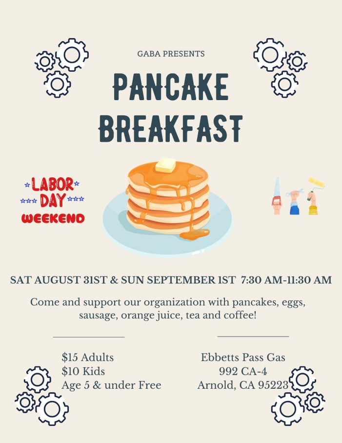 The Greater Arnold Pancake Breakfasts Return for Labor Day Weekend