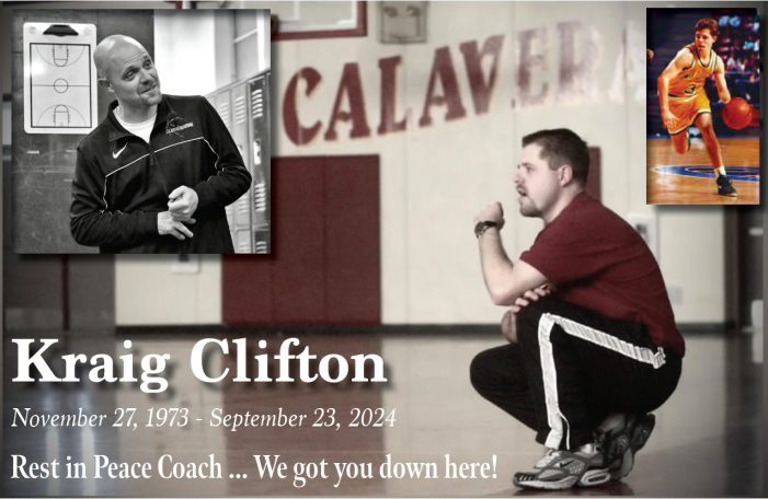 Coach Kraig Clifton, November 27, 1973 – September 23, 2024