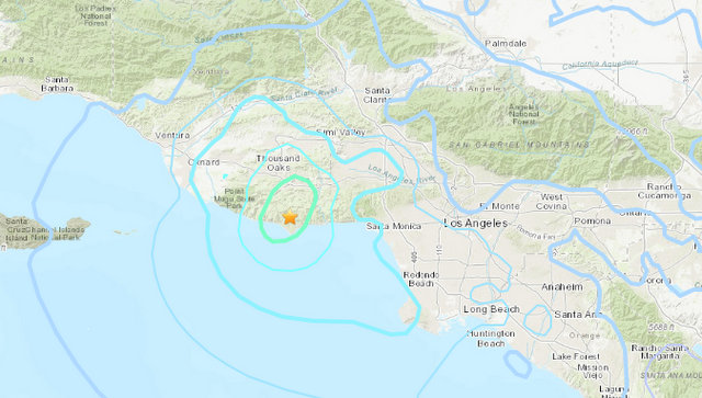 Southland Starts Day with 4.7 Shaker Near Malibu