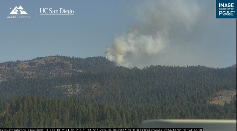 Peak Fire Now 118 Acres & 10% Contained