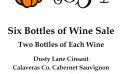 October Wine Specials from Black Sheep Winery