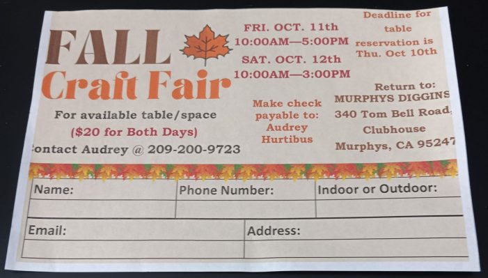 The Big Murphys Diggins Fall Craft Fair