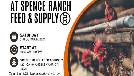 You Are Invited to Bar Ale Day at Spence Ranch Feed & Supply!