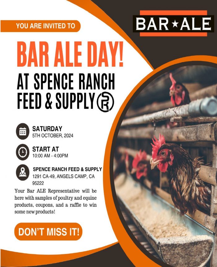 You Are Invited to Bar Ale Day at Spence Ranch Feed & Supply!