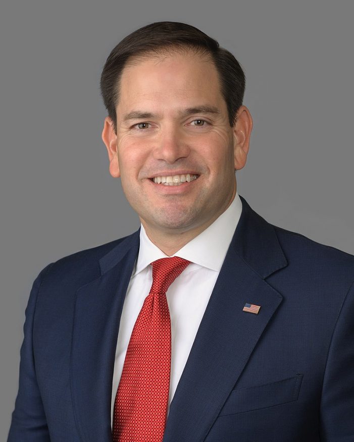 Senator Marco Rubio Nominated for Secretary of State