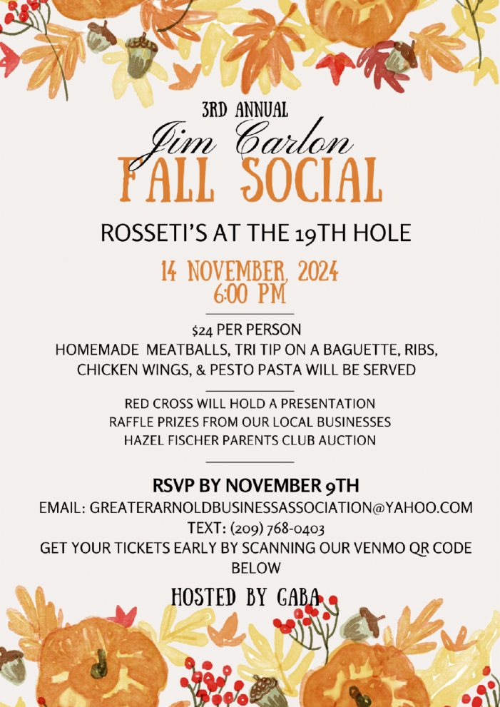 The 3rd Annual Jim Carlon Fall Social