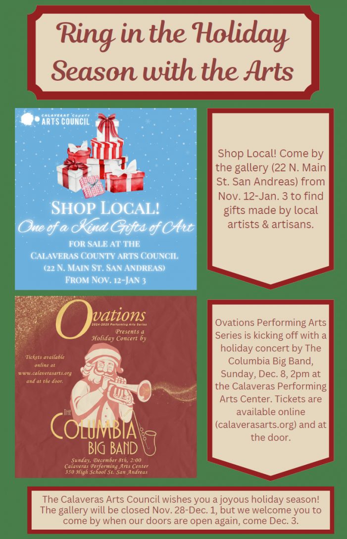 Ring in the Holiday Season with the Arts!