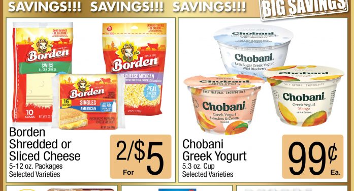 Sender’s Market Weekly Ad & Grocery Specials Through November 12th! Shop Local & Save!!