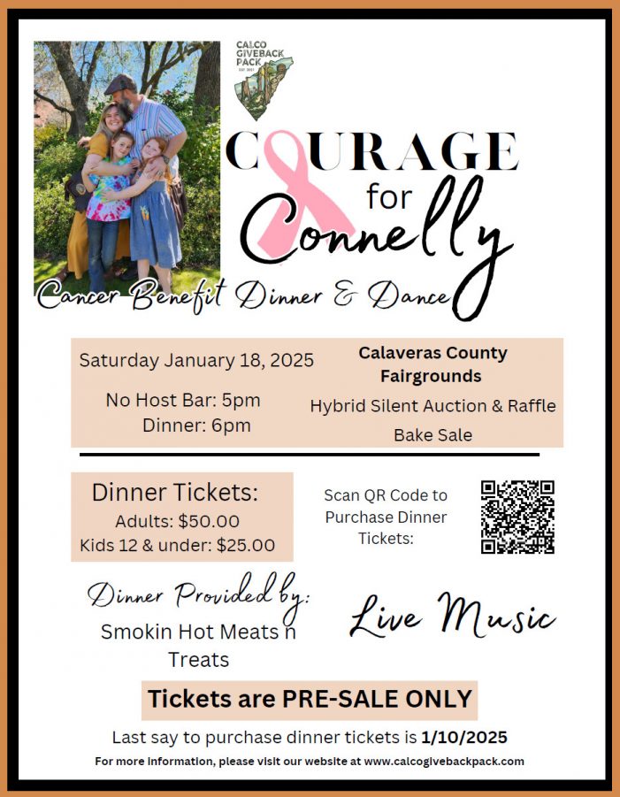 Courage for Connelly Cancer Benefit Dinner & Dance