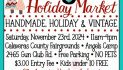 The 7th Annual Crafty Chicks Holiday Market at Calaveras County Fairgrounds