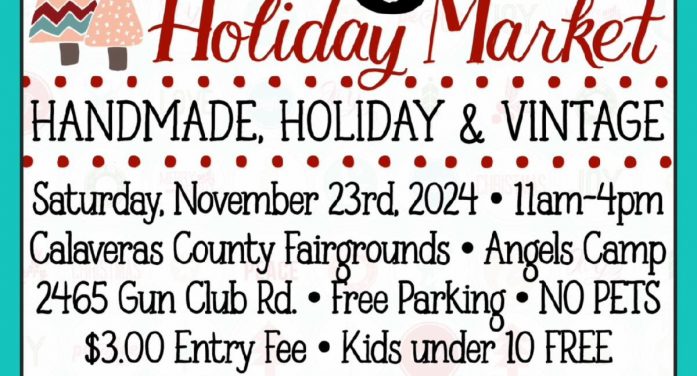 The 7th Annual Crafty Chicks Holiday Market at Calaveras County Fairgrounds